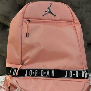 Bags | Jordan Pink Backpack | Poshmark